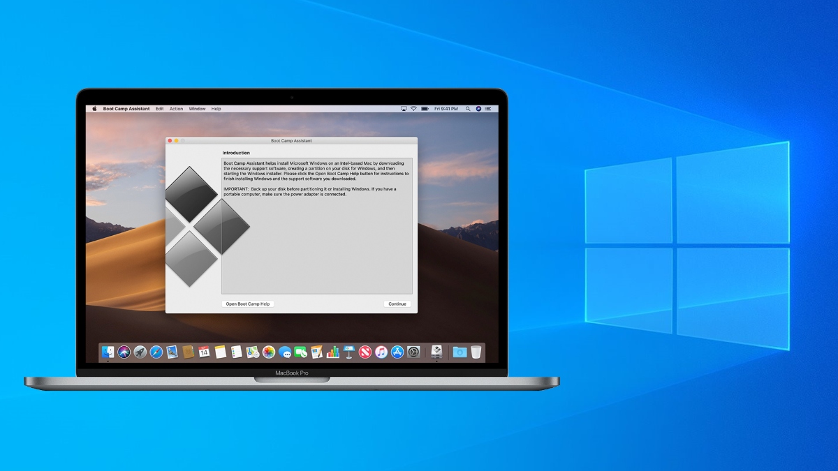 install windows 10 on your mac with boot camp assistant